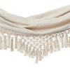 QSCTYG 2-Person Hammock with Macramé Fringe, 150 x 200 cm view 4