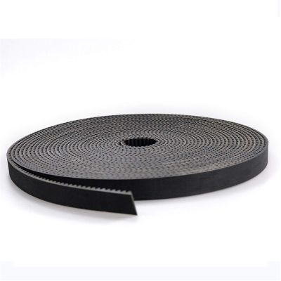 Leloo Lcuihong HTD 5M Curvilinear-Tooth Open-Ended Timing Belt, 12/15/17/20/25/25/5 mm Widths, Rubber Fiberglass Neoprene, CNC Durable Material