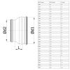 Spiral Duct Reducer with Lip Seal, 250 to 150 mm view 4