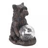 Garden Mile Solar Dog Statue with Multicolor LED Lights view 3
