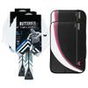 Butterfly 2 x Timo Boll Vision 2000 Table Tennis Rackets + 2 x Drive Case II Cases view 1