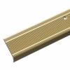 FloorDIREKT L-Shaped Aluminum Stair Edge Profile, 1 pc., 134 x 3.5 x 3 cm, Pre-Drilled, Gold, for Parquet and Laminate, Incl. Mounting Hardware, Integral view 4