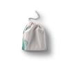 Le Jardin du Lin Printed Cotton Drawstring Bag, Reusable, Foldable, 40 x 50 cm view 1
