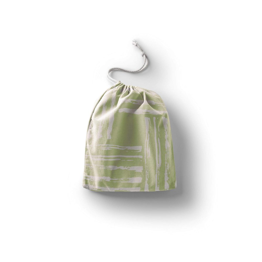 Le Jardin du Lin Printed Cotton Drawstring Bags