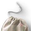 Le Jardin du Lin Printed Cotton Drawstring Bag, Reusable, Foldable, 40 x 50 cm view 3