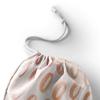 Le Jardin du Lin Printed Cotton Drawstring Bag, Reusable, Foldable, 40 x 50 cm view 3