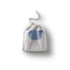Le Jardin du Lin Printed Cotton Drawstring Bag, Reusable, Foldable, 40 x 50 cm view 1