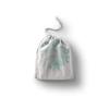 Le Jardin du Lin Printed Cotton Drawstring Bag, Reusable, Foldable, 40 x 50 cm view 1