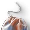 Le Jardin du Lin Printed Cotton Drawstring Bag, Reusable Multipurpose Shopping Tote, 40 x 50 cm view 3