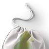 Le Jardin du Lin Printed Cotton Drawstring Bag, Reusable Shopping Tote, 40 x 50 cm view 3