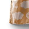 Le Jardin du Lin Printed Cotton Drawstring Shopping Bag, Reusable, Foldable, 30 x 40 cm view 4