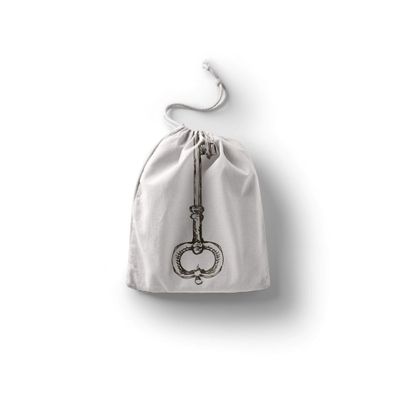 Le Jardin du Lin Printed Cotton Drawstring Bags