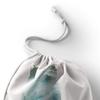 Le Jardin du Lin Printed Cotton Drawstring Bag, Reusable Shopping Bag, 30 x 40 cm view 3
