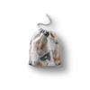 Le Jardin du Lin Printed Cotton Drawstring Shopping Bag, Reusable, Foldable, 30 x 40 cm view 1