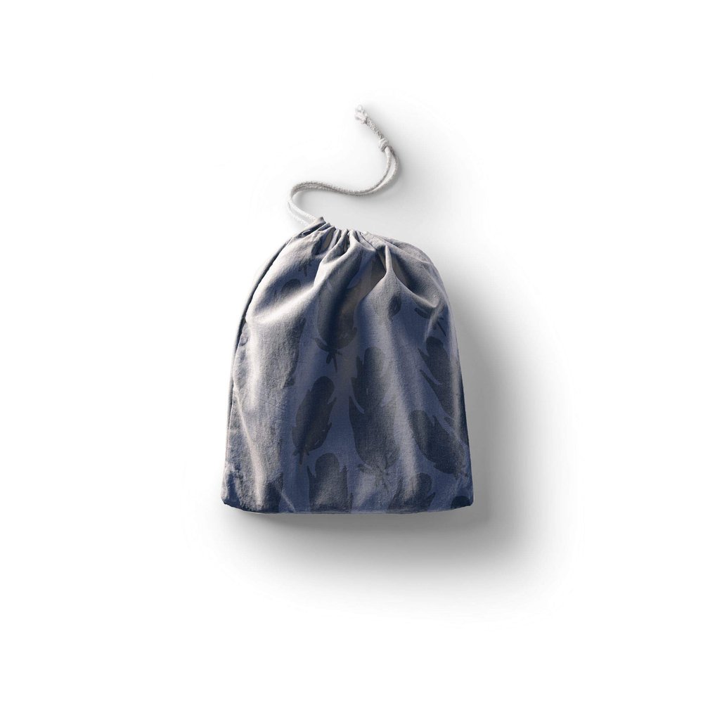 Le Jardin du Lin Printed Cotton Drawstring Bags