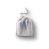 Le Jardin du Lin Printed Cotton Drawstring Bags, Reusable Multipurpose Shopping and Storage Bags, Foldable, 30 x 40 cm view 1