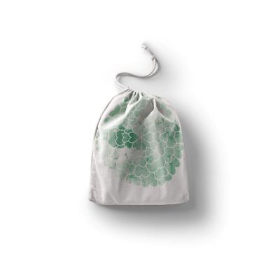 Le Jardin du Lin Printed Cotton Drawstring Bags