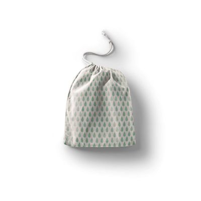 Le Jardin du Lin Printed Cotton Drawstring Bags