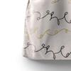 Le Jardin du Lin Printed Cotton Drawstring Shopping Bag, 30 x 40 cm view 4