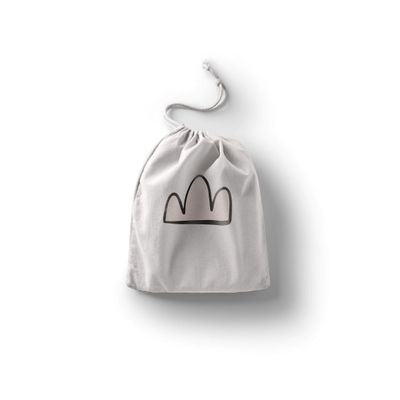 Le Jardin du Lin Printed Cotton Drawstring Bag, 30 x 40 cm