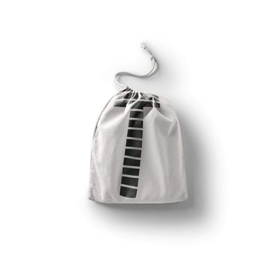Le Jardin du Lin Printed Cotton Drawstring Bag, Reusable Multipurpose Tote, 30 x 40 cm