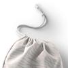 Le Jardin du Lin Printed Cotton Drawstring Bag, Reusable, Foldable, 30 x 40 cm view 3