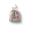 Le Jardin du Lin Printed Cotton Drawstring Bag, Reusable Shopping Tote, 20 x 30 cm view 1