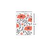 Le Jardin du Lin Printed Cotton Drawstring Bag, Reusable Shopping Tote, 20 x 30 cm view 2