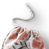 Le Jardin du Lin Printed Cotton Drawstring Bag, Reusable Shopping Tote, 20 x 30 cm view 3