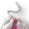 Le Jardin du Lin Printed Cotton Drawstring Bag, Reusable, Foldable, 30 x 40 cm view 3
