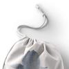 Le Jardin du Lin Printed Cotton Drawstring Bag, Reusable, Foldable, 30 x 40 cm view 3