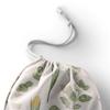 Le Jardin du Lin Printed Cotton Drawstring Bag, Reusable, Foldable, 30 x 40 cm view 3