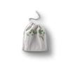 Le Jardin du Lin Printed Cotton Drawstring Bags, Reusable Multipurpose Shopping and Produce Bag, Foldable, 20 x 30 cm view 1
