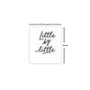 Le Jardin du Lin Printed Cotton Drawstring Bag, Reusable, Foldable, 12 x 15 cm view 2