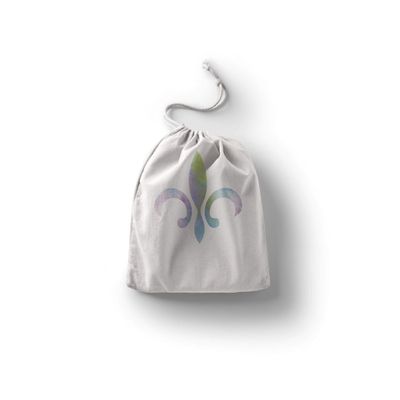 Le Jardin du Lin Printed Cotton Drawstring Bags