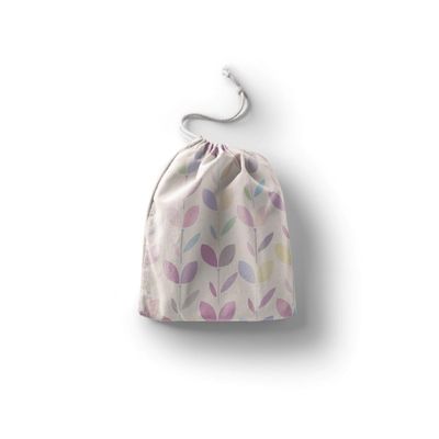 Le Jardin du Lin Printed Cotton Drawstring Bags