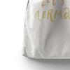 Le Jardin du Lin Printed Cotton Drawstring Bag, Reusable, Foldable, 12 x 15 cm view 4