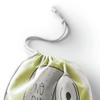 Le Jardin du Lin Printed Cotton Drawstring Bag, Reusable, Foldable, 12 x 15 cm view 3