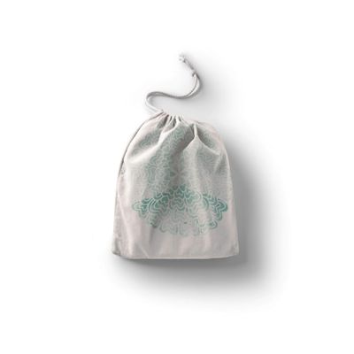 Le Jardin du Lin Printed Cotton Drawstring Bags