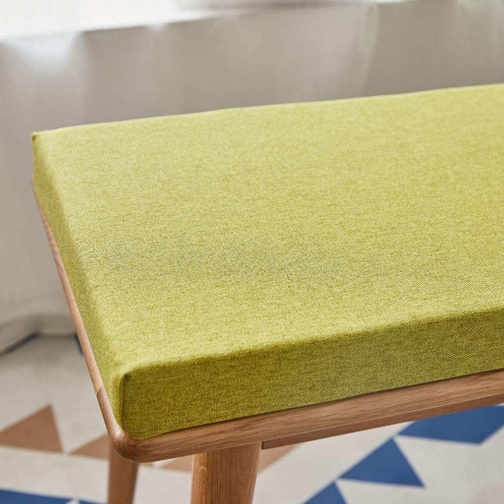 MOTT Removable Bench Cushion, Thick Foam, Outdoor Seat Cover for Rattan, Metal, or Wood Benches