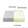 MOTT Removable Bench Cushion, Thick Foam, Outdoor Seat Cover for Rattan, Metal, or Wood Benches view 3