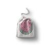 Le Jardin du Lin Printed Cotton Drawstring Bag, Reusable, Foldable, 12 x 15 cm view 1