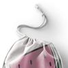 Le Jardin du Lin Printed Cotton Drawstring Bag, Reusable, Foldable, 12 x 15 cm view 3