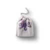 Le Jardin du Lin Printed Cotton Drawstring Bags, Reusable, Foldable, 12 x 15 cm view 1