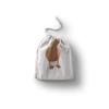 Le Jardin du Lin Printed Cotton Drawstring Bags, Reusable Multipurpose Shopping Bag, Foldable, 20 x 30 cm view 1