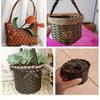 500 g (70 m) 8 mm Synthetic Rattan Weaving Material, Coffee Gradient view 3