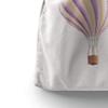 Le Jardin du Lin Printed Cotton Drawstring Bag, Reusable, Foldable, 12 x 15 cm view 4