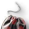 Le Jardin du Lin Printed Cotton Drawstring Bag, Reusable, Foldable, 12 x 15 cm view 3