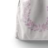 Le Jardin du Lin Printed Cotton Drawstring Shopping Bag, Reusable, Foldable, 12 x 15 cm view 4