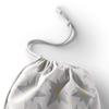 Le Jardin du Lin Printed Cotton Drawstring Shopping Bag, Reusable, Foldable, 20 x 30 cm view 3